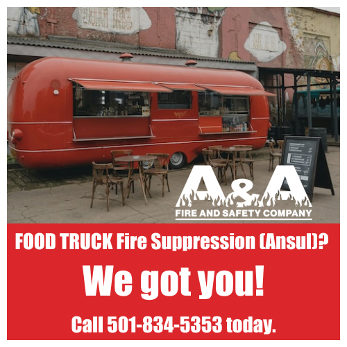 food truck fire suppression